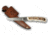 Knives of Alaska Jeager D2 Fixed Blade Knife, Stag Handle, Natural 00115FG