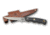 Knives of Alaska Jeager D2 Fixed Blade Knife, Suregrip Handle, Black 00113FG