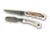 Knives of Alaska Jeager D2 Muskrat Combo Knives, Stag Handle, Natural 00303FG