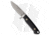 Knives of Alaska Legacy Fixed Blade Knife, 3.25in, D2, Drop Point Blade, G-10, Black Handle, Black/Dark Gray, 8.00 inch, BHQ-196929