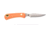 Knives of Alaska Muskrat / Cub Bear Combo Fixed Blade Knives, 2.25in / 2.75in, CPM-S30V Stainless Steel, Round Point/Caping Blade, Santoprene, Orange Handle, 00104FG