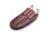 Knives of Alaska Muskrat / Cub Bear Combo Fixed Blade Knives, 2.25in / 2.75in, CPM-S30V Stainless Steel, Round Point/Caping Blade, Stag, Brown And White Sculpted Bone Handle, 00103FG