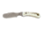 Knives of Alaska Muskrat D2 Fixed Blade Knife, Stag Handle, Natural, 00091FG
