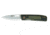 Knives of Alaska Onyx Liner Lock S30V Folding Knife, G10 Handle, Layered Olive Drab/Black 00795FG