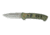 Knives of Alaska Strike Force D2 Automatic Folding Knife, G10 Handle, Layered Olive Drab/Black 00910FG