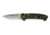 Knives of Alaska Recon Patrol Auto Automatic Folding Knife, 3in, CPM MagnaCut Stainless Steel, Drop Point Blade, G10, Olive Drab/Black Handle, 00919FG