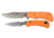 Knives of Alaska Trekker Pronghorn/Cub Combo ORANGE, Hunters Orange 00200FG
