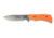 Knives of Alaska Trekker Series Elk Hunter D2 Knife, Suregrip Handle, Hunters Orange, 00177FG