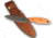 Knives of Alaska Xtreme Yukon 2 D2 Knife, Suregrip Handle, Hunters Orange 00823FG