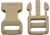 Knotty Boys Hard Plastic Buckle- 100-Piece, Coyote, 1 1/2in. x 3/4in. KYCPC