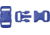 Knotty Boys Hard Plastic Buckle-50 Piece, Blue, 3/8in. KYBZ05B