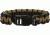 Knotty Boys Single Weave Survival Bracelet, Black and Coyote Brown, 8in. Diameter KY217