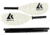 Kokopelli Packraft Alpine Lake Paddle w/ Paddle Carry Bag, 4-Piece Breakdown, 220 CM, White, 23-20901-09