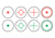 Konus SightPro TR Red/Green Dot w/4 Reticle Patterns &amp;Tactical Turrets 168521