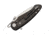 Krudo VICE Framelock Folding Knife, 3.5in Satin 9Cr18Mov SS Blade, Black SS Handle With Carbon Fiber Inlay, Thumb Disk, Pocket Clip, KVEC030