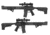 Krytac / KRISS USA War Sport Licensed LVOA-C M4 Carbine Airsoft AEG Rifle, Black, Large, KTAEG-LVOAC-BK01