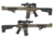 Krytac / KRISS USA War Sport Licensed LVOA-C M4 Carbine Airsoft AEG Rifle, Dark Earth, Large, KTAEG-LVOAC-FDE01