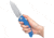 Kubey Flash Linerlock Blue KUB158H