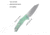 Kubey Flash Linerlock Jade