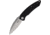 Kubey Leaf Linerlock Black