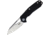 Kubey Linerlock Black G10 Folding Knife, 3 satin finish AUS-10A stainless blade, Black G10 handle, KU291A