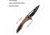 Kubey Merced Linerlock Tan Black