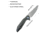 Kubey Nova Framelock Flame Titanium