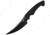 Kubey Persian Style Fixed Blade Knife, 5.5 black finish D2 tool steel blade, Black G10 handle, KU231B