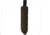 Kukrax Kukri 1075HC Steel Fixed Blade Knife, 15.75in Overall, 11.5in Black Traction 1075HC Steel Blade, Black Linen Micarta Handle, OD Green Kydex Belt Sheath, KU-1135