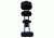 Kwikee Kwiver 3 Arrow Quiver, Air Straight, Lightweight Archery Quivers, Black, K3AIRSBLK