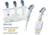 Labnet Excel Electronic Pipette, 2-20µl. Twelve Channel P3612L-20