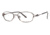 LAmy C by 518 Eyeglass Frames - Frame Matte Chocolate Brown/ Brown, Size 52/16mm CYCBL51802