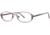 LAmy C by L'Amy 505 Single Vision Prescription Eyeglasses - Frame Eggplant, Size 49/16mm CYCBL50501