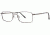 LAmy C by L'Amy 600 Single Vision Prescription Eyeglasses - Frame Gunmetal, Size 55/18mm CYCBL60001