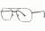 LAmy C By L'Amy 607 Progressive Prescription Eyeglasses - Frame Gunmetal/Satin, Size 55/19mm CYCBL60701