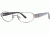 LAmy Claudia Single Vision Prescription Eyeglasses - Frame Shiny Blue, Size 49/17mm LYCLAUDIA01