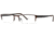 LAmy Etienne Bifocal Prescription Eyeglasses - Frame Matte Brown/Matte Black, Size 53/19mm LYETIENNE02