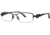 LAmy Galea 2010 Progressive Prescription Eyeglasses - Frame Black/Purple, Size 51/16mm LYGALEA201005
