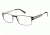 LAmy PHILIPPE Eyeglass Frames - Frame Matte Black / Matte Silver, Size 55/17mm LYPHILIPPE01
