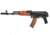 Lancer Tactical AKS-105 AEG Airsoft Rifle w/ Skeleton Foldable Stock, Black, LT-52S