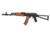 Lancer Tactical AKS-105 AEG Airsoft Rifle w/ Skeleton Foldable Stock, Black, LT-52S
