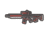 Lancer Tactical Enforcer NEEDLETAIL Skeleton AEG, White/Black, LT-29WCBL-G2-ME