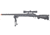 Lancer Tactical Low FPS M24 Bolt Action Spring Powered Sniper Rifle w/ Scope &amp; Bipod, Black, LT-28AB