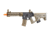 Lancer Tactical Two-Tone Enforcer Battle Hawk Airsoft AEG w/ Alpha Stock, Black/Tan, LT-34XB10-G2-ME