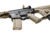 Lancer Tactical Two-Tone Enforcer Battle Hawk Airsoft AEG w/ Alpha Stock, Black/Tan, LT-34XB10-G2-ME