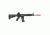 Laser Ammo KWA LM4 RIS Recoil Enabled Airsoft Training AR15 Rifle,w/Red Visible Laser, Flash Adapter, Large AR15-RIS