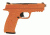 Laser Ammo Pro Laser Training Pistol w/Accidental Discharge Sensor, Removable Weighted Magazine,Red Visible Laser for Glock, Large, SF30-PLTP
