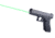 LaserMax Guide Rod Laser Sight, 5mW Green Laser, Glock 17/17 MOS/34 MOS, Gen5, LMS-G5-17G