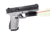 LaserMax Spartan Adjustable Fit LED Weapon Lights, AAA, Red, Black, SPS-C-R