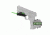 LaserMax Uni-Max Picatinny Rail Mounted Lasersight, Green LMS-UNI-G